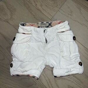 Burberry baby cargo shorts